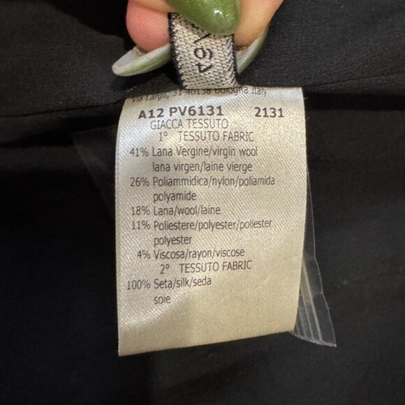 Giambattista Valli Multi-Color Tweed Short Jacket Wool Women 46/L MSRP $4500 - Picture 9 of 10